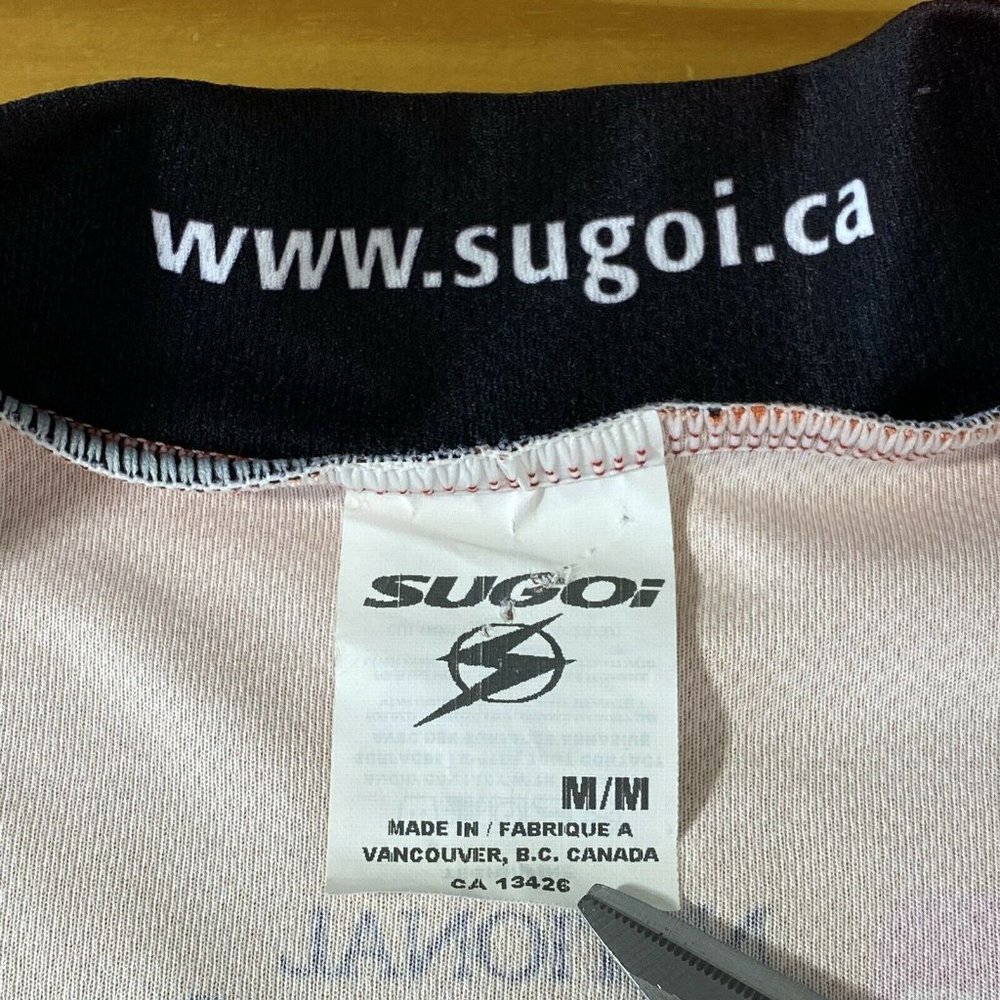 Sugoi Medium Devils Gulch MS Cycle Spin Jersey Zip - Picture 4 of 12